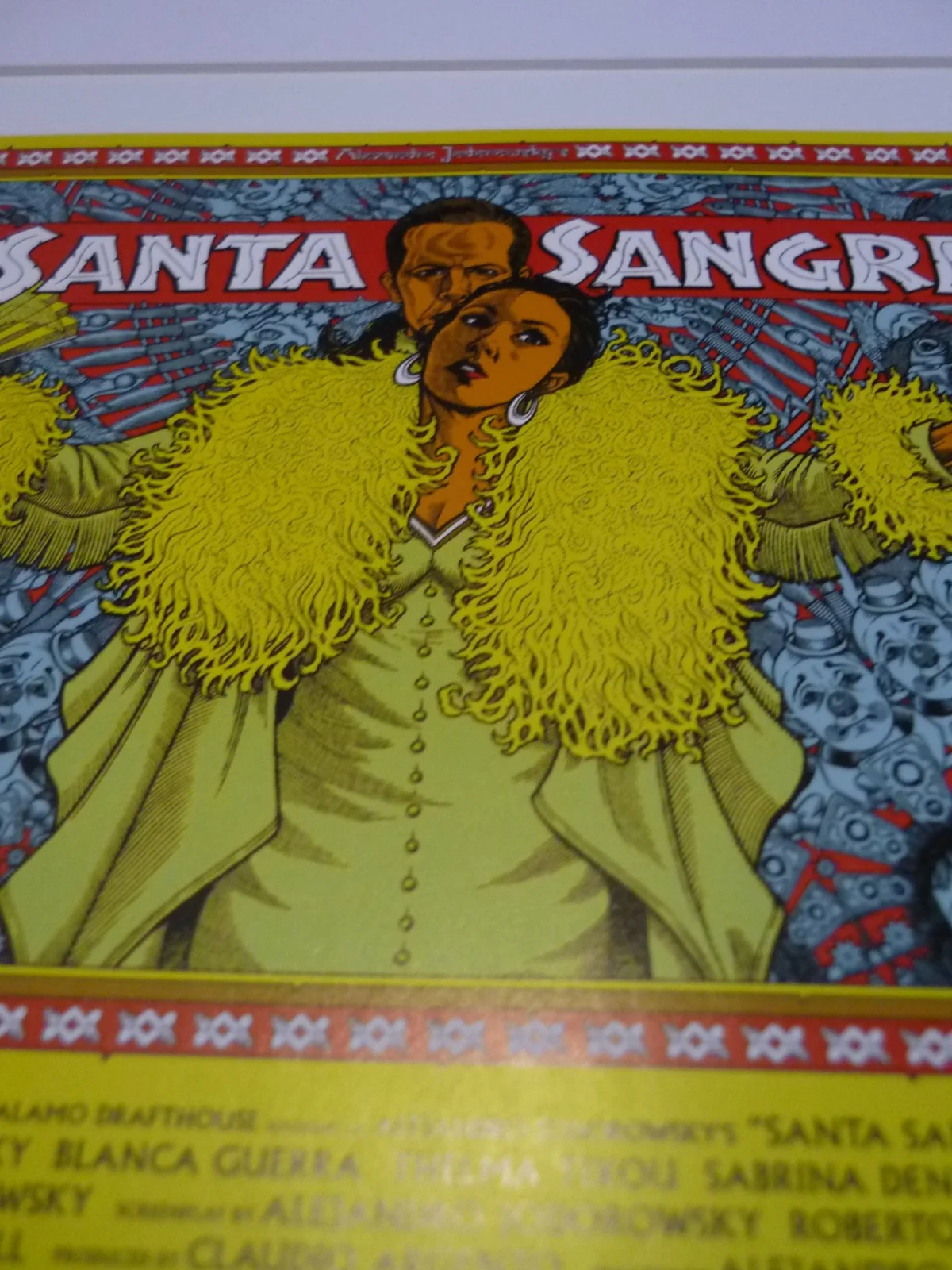 Framed mounted a4 poster Santa Sangre 1989 Alejandro Jodorowsky Alejandro Jodoro, изображение 4
