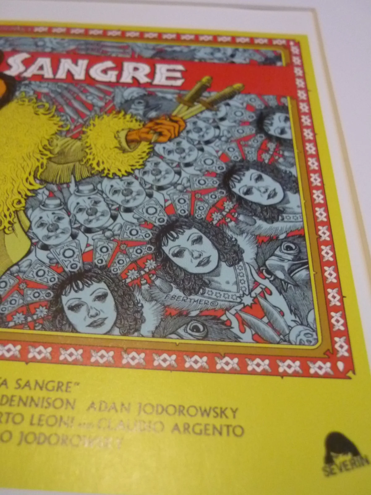 Framed mounted a4 poster Santa Sangre 1989 Alejandro Jodorowsky Alejandro Jodoro, изображение 5