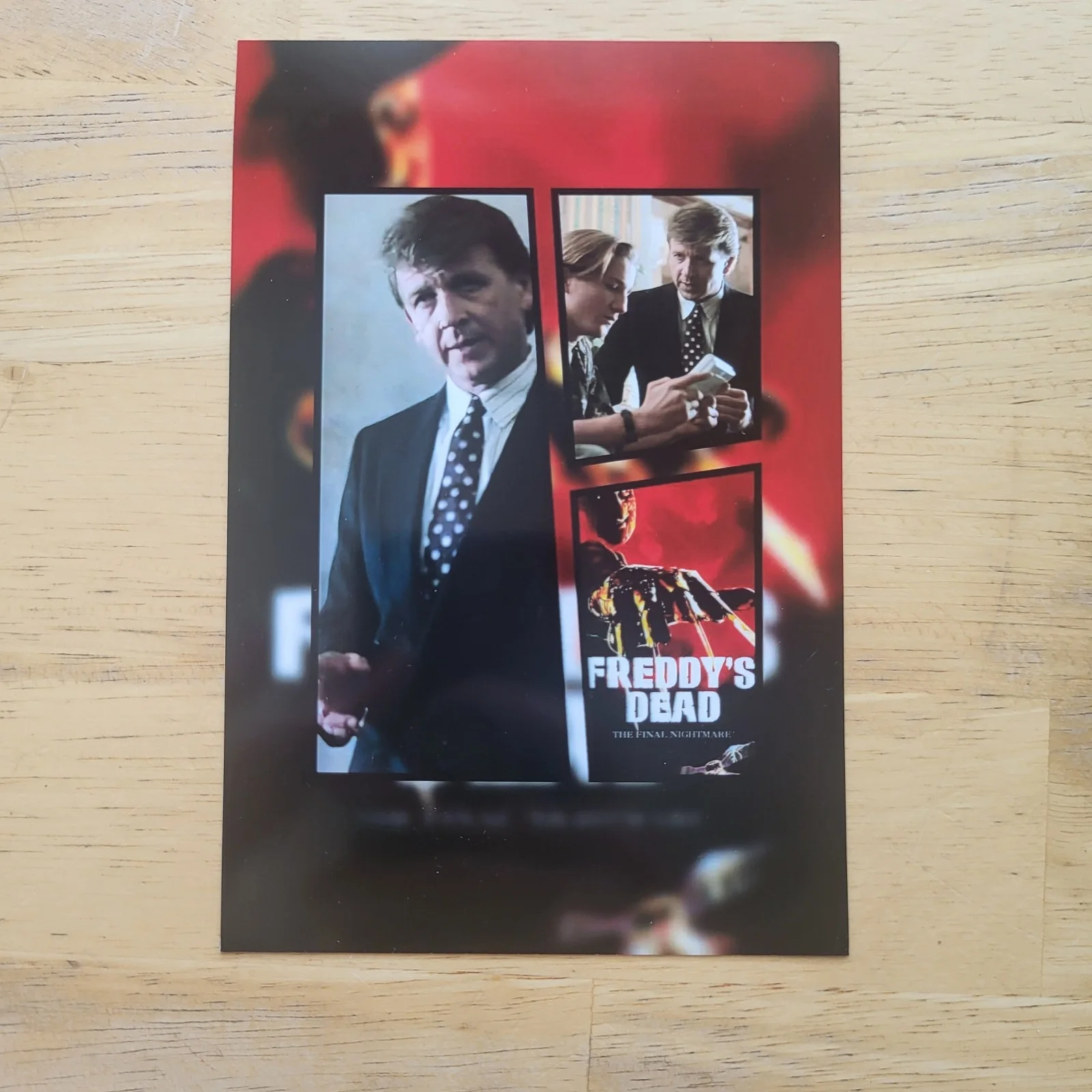 Michael McNab — Michael McNab Nightmare On Elm Street Freddy's Dead Hand Signed 4x6 Autograph A, изображение 2