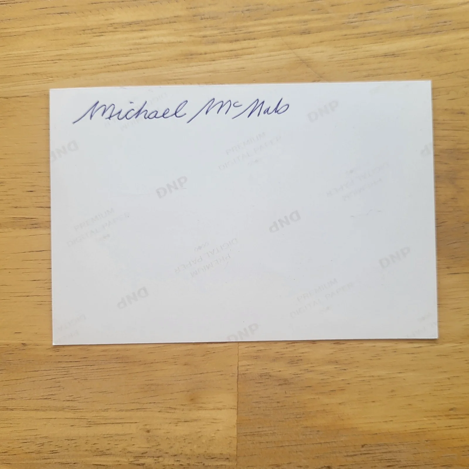 Michael McNab — Michael McNab Nightmare On Elm Street Freddy's Dead Hand Signed 4x6 Autograph A, изображение 4
