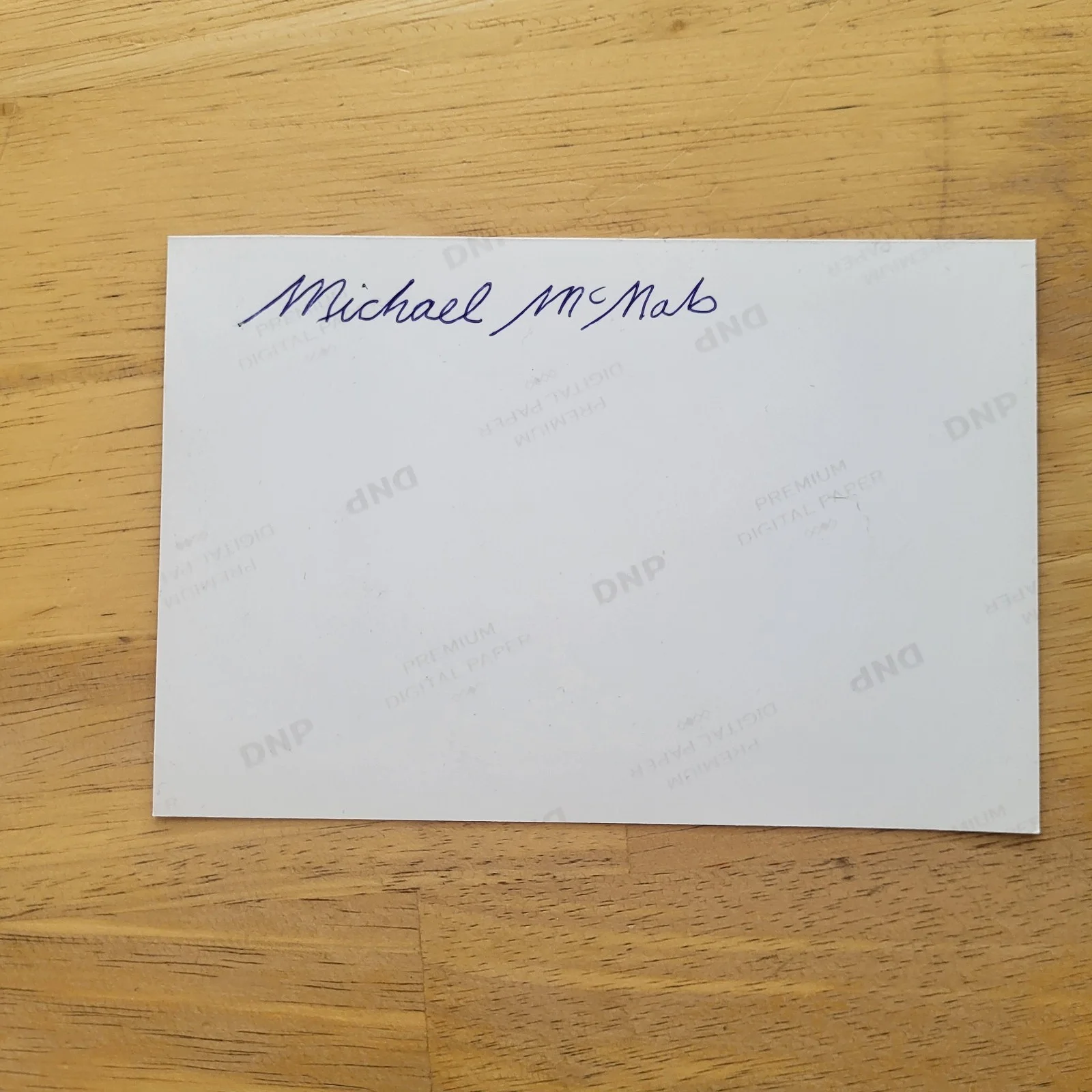 Michael McNab — Michael McNab Nightmare On Elm Street Freddy's Dead Hand Signed 4x6 Autograph A, изображение 4