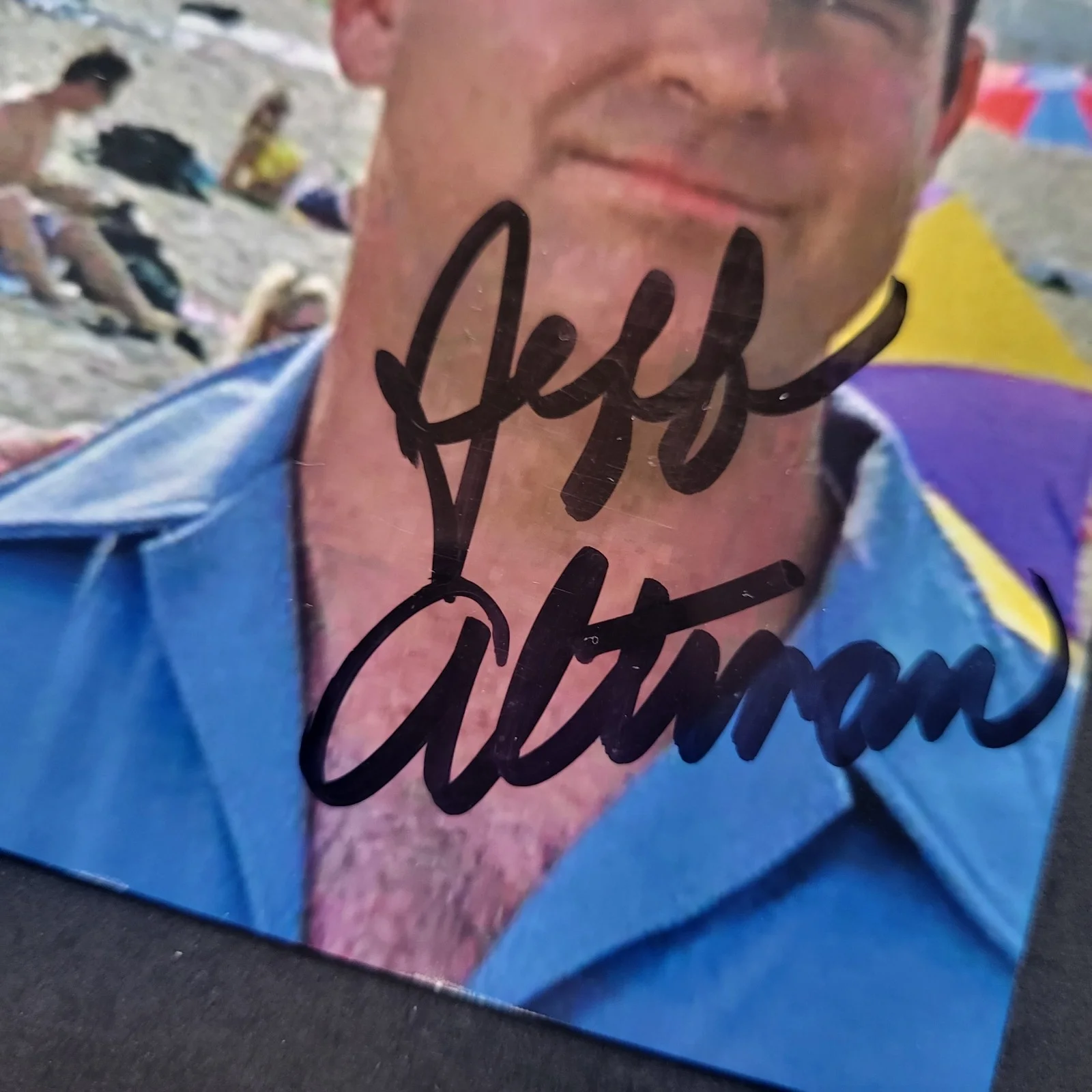 Jeff Altman — Jeff Altman Baywatch Hand Signed 4x6 Autograph Photo, изображение 2