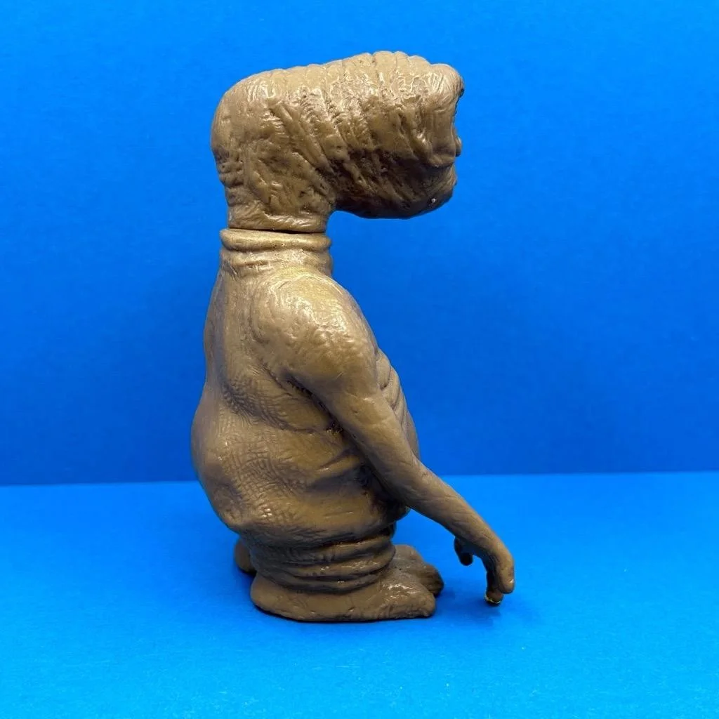 Vintage E.T Extra Terrestrial Movie Alien KO Bootleg Toy Figure 4.5" Tall 1980s, изображение 4