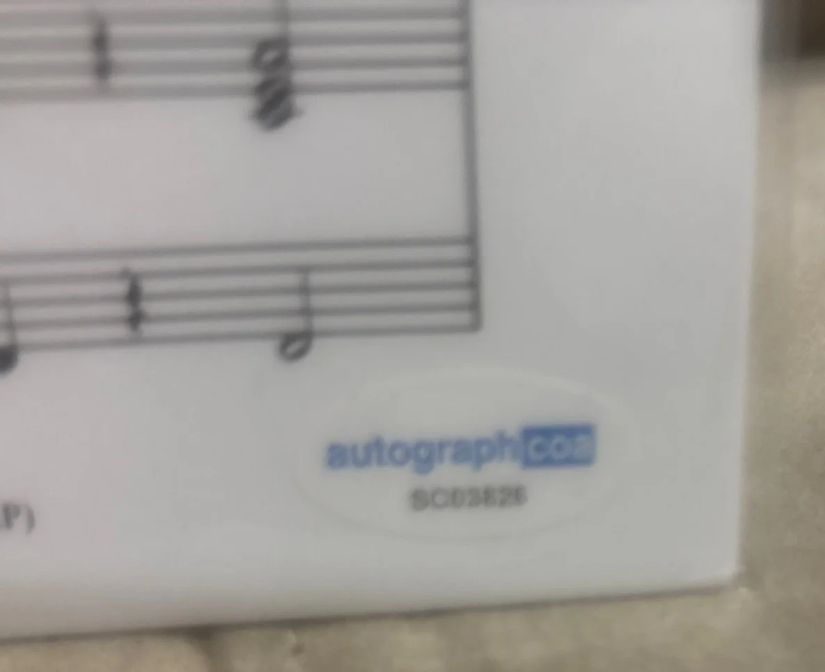 Deborah Cox — Deborah Cox Signed Autographed Nobody's Supposed to Be Here Sheet Music w/COA, изображение 3