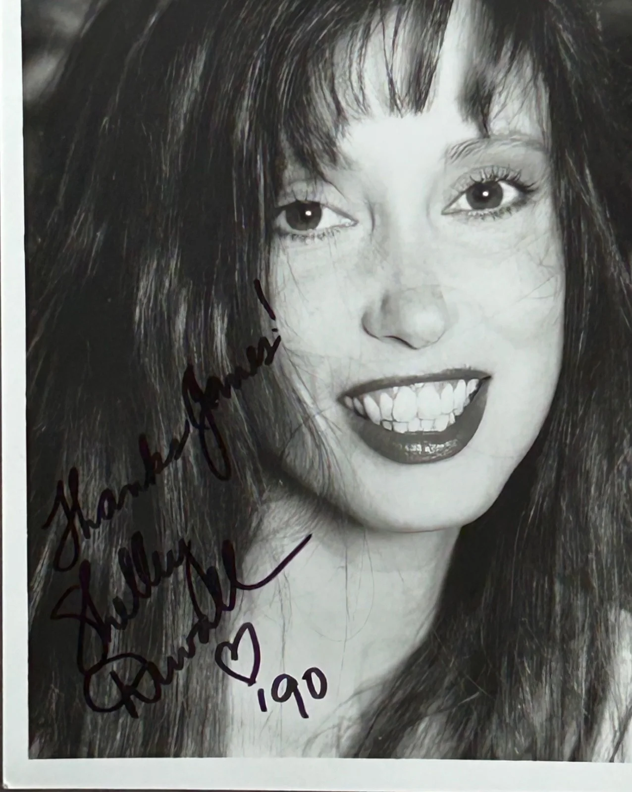 SHELLEY DUVALL—SIGNED PHOTO•Kubrick Shining•Woody Allen•Altman McCabe Popeye, изображение 4
