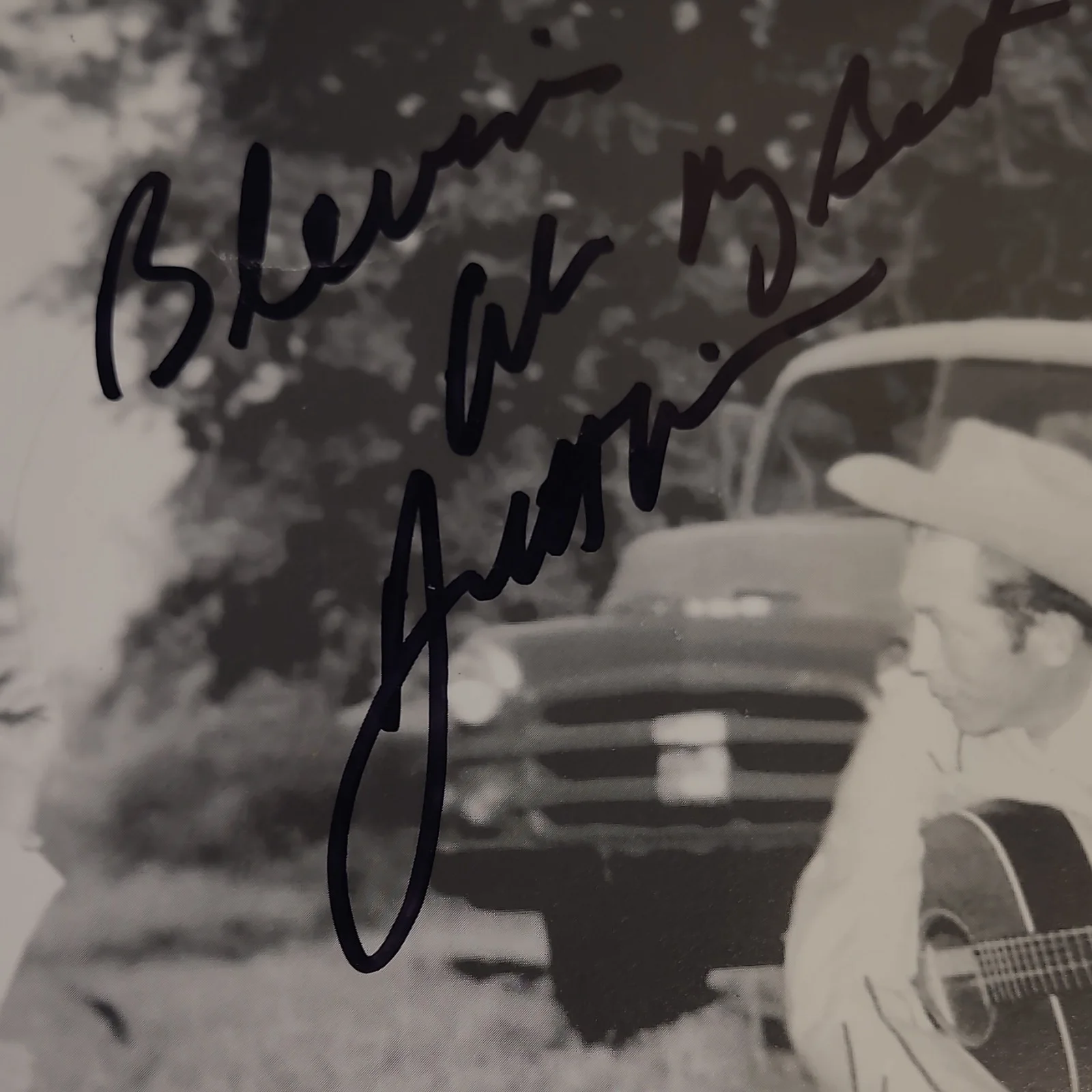 Jett & Hank Williams The Conversation Autographed Photo Skip Baumhower, image 4