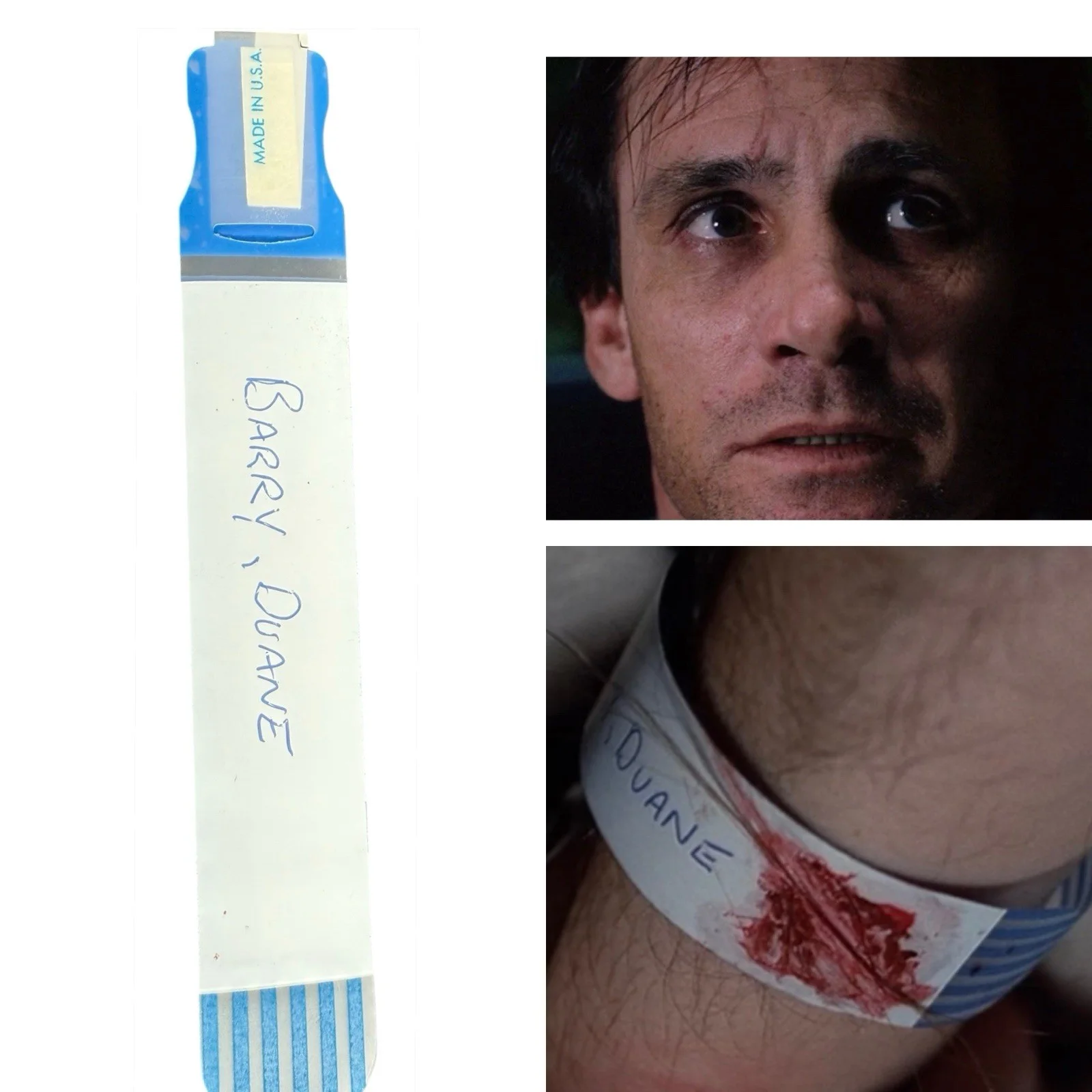 The X-Files - Duane Barry - Hospital Wristband Prop S02 E06 - Mulder - Scully, image 2