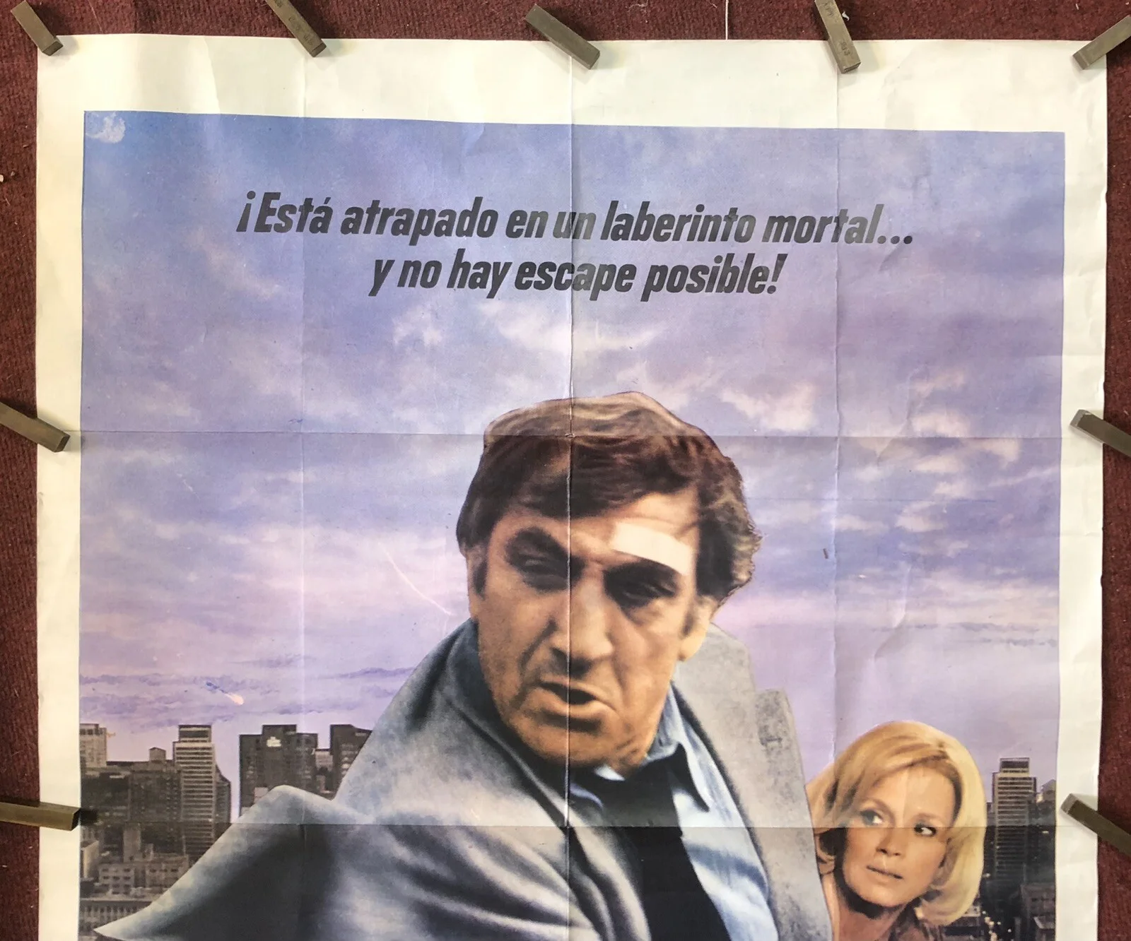 Laberinto Movie Cinema Poster, Original Quad, Film, L'homme en colère, Jig-saw, изображение 4