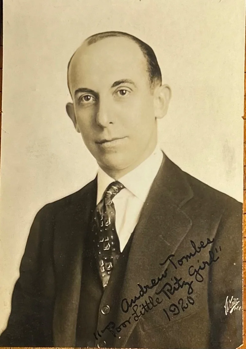 ANDREW TOMBES—SIGNED PHOTO—BROADWAY+ZIEGFELD+FILM Comedy Star, изображение 5
