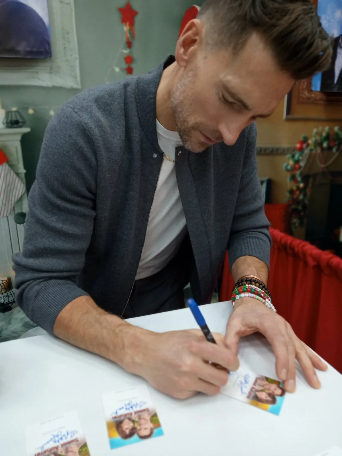 Nikki DeLoach, Andrew Walker — Nikki DeLoach & Andrew Walker Sweet Autumn Signed Dual Custom Card, изображение 5