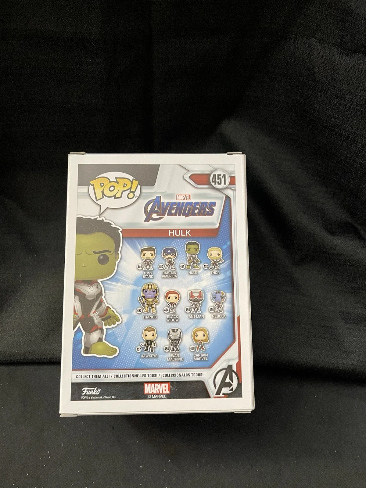 Mark Ruffalo — Mark Ruffalo Signed Hot Topic, Hulk Funko Pop 451 JSA Marvel, image 5