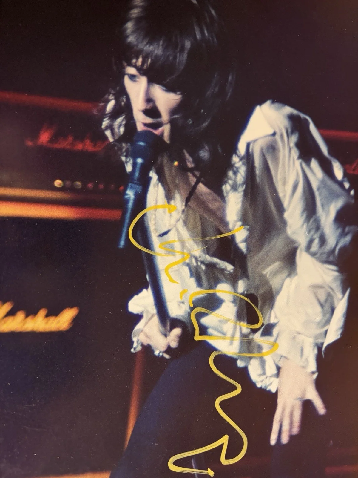 CHRIS ROBINSON SIGNED 8X11 PHOTO AUTOGRAPH THE BLACK CROWES, image 3