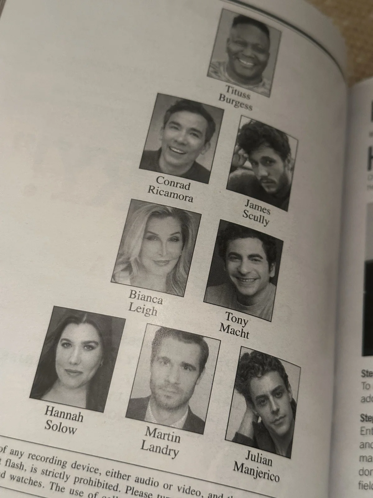 Oh Mary Pride Broadway Playbill Signed By OBC Cast Member Tony Macht, изображение 2