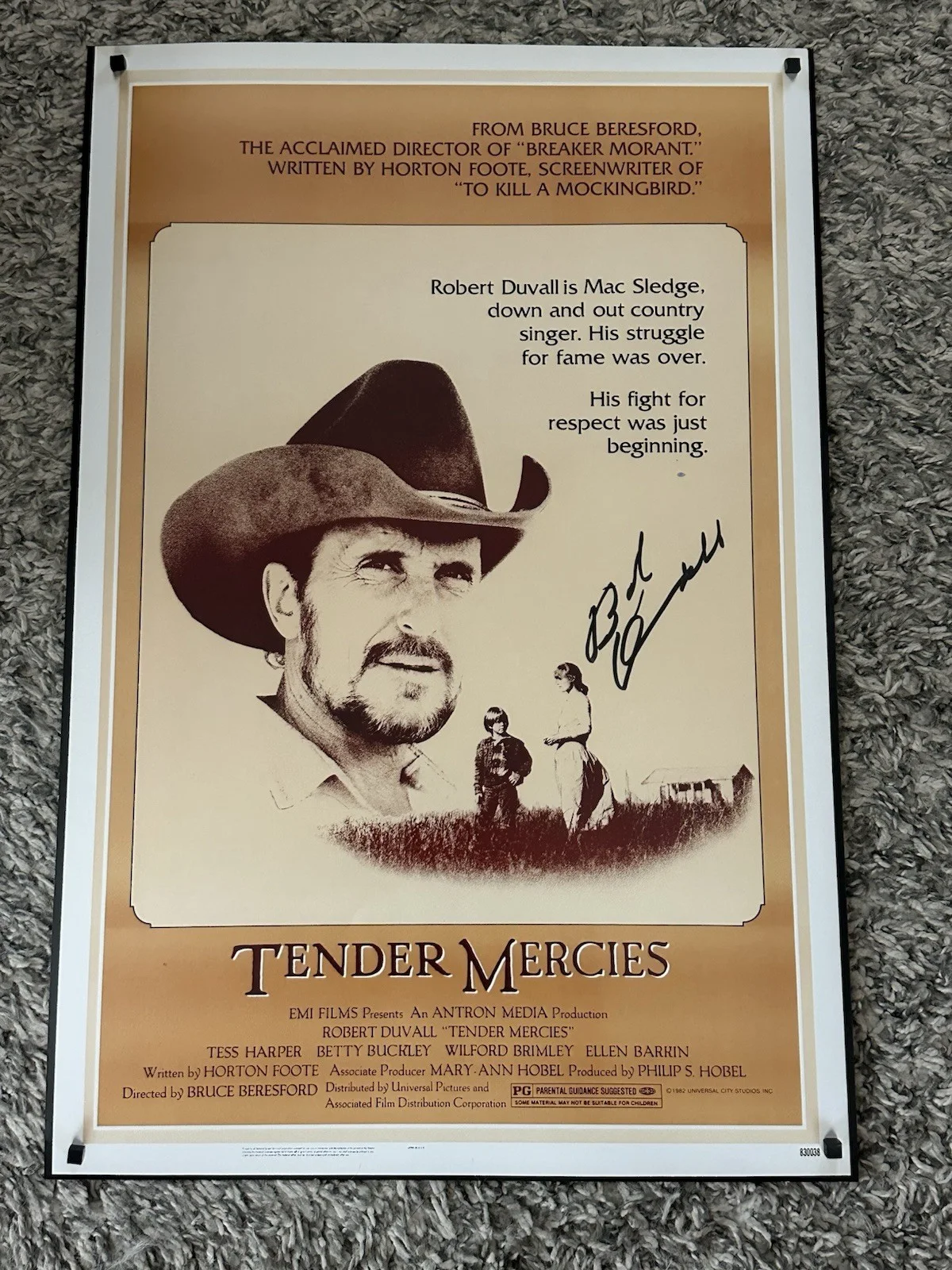 ROBERT DUVALL — 🚨RARE ROBERT DUVALL SIGNED 12x18 PHOTO ACTOR ICONIC SIGNED DUVALL ‼️‼️‼️‼️, изображение 2