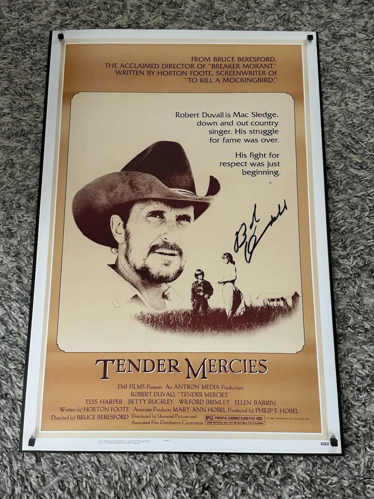 ROBERT DUVALL — 🚨RARE ROBERT DUVALL SIGNED 12x18 PHOTO ACTOR ICONIC SIGNED DUVALL ‼️‼️‼️‼️, изображение 3
