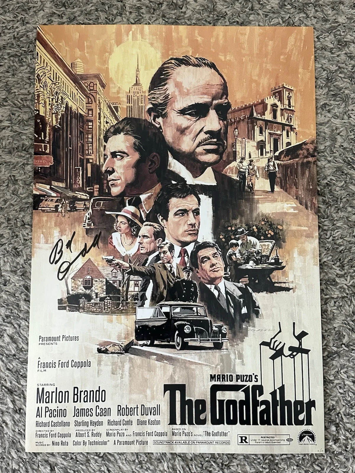 ROBERT DUVALL — 🚨RARE ROBERT DUVALL SIGNED 12x18 PHOTO ACTOR ICONIC SIGNED DUVALL ‼️‼️‼️‼️, изображение 2