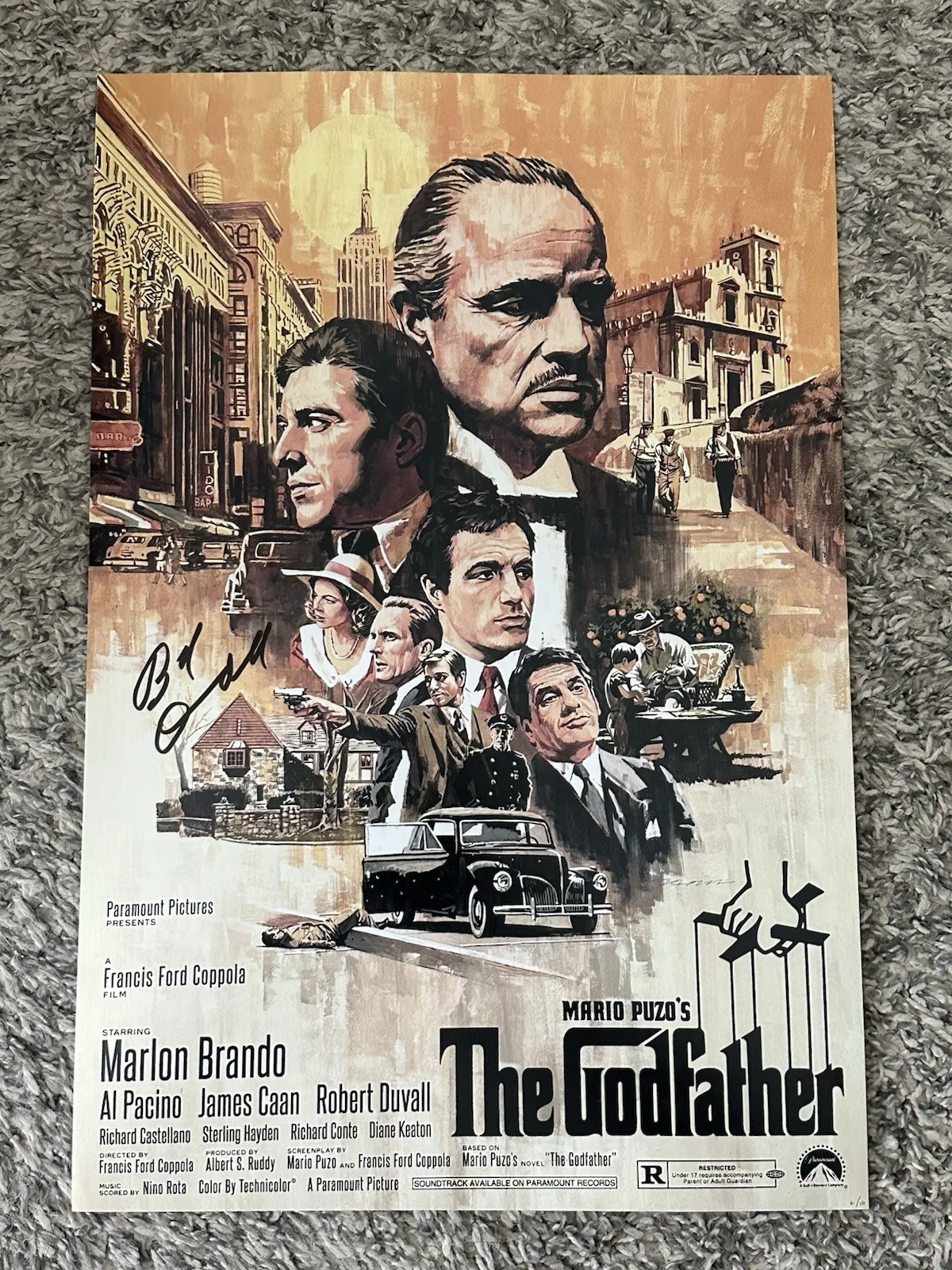 ROBERT DUVALL — 🚨RARE ROBERT DUVALL SIGNED 12x18 PHOTO ACTOR ICONIC SIGNED DUVALL ‼️‼️‼️‼️, изображение 3