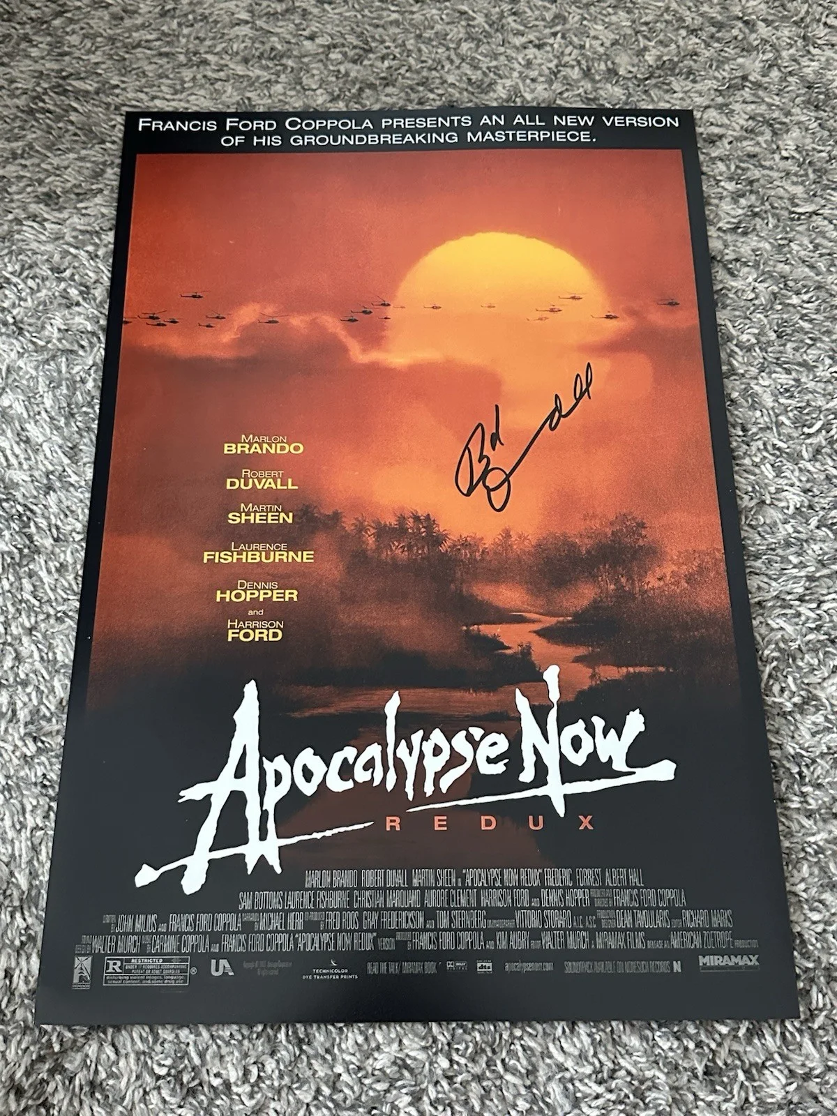 ROBERT DUVALL — 🚨RARE ROBERT DUVALL SIGNED 12x18 PHOTO ACTOR ICONIC SIGNED DUVALL ‼️‼️‼️‼️, изображение 2