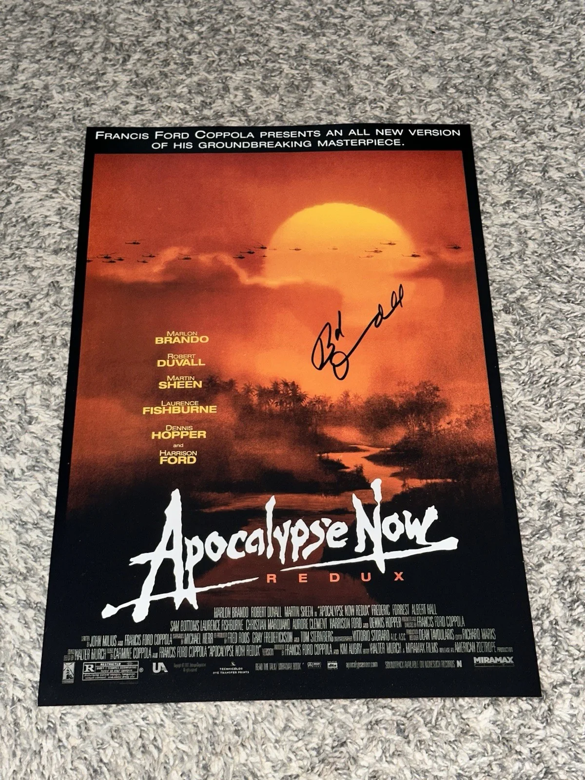 ROBERT DUVALL — 🚨RARE ROBERT DUVALL SIGNED 12x18 PHOTO ACTOR ICONIC SIGNED DUVALL ‼️‼️‼️‼️, изображение 3