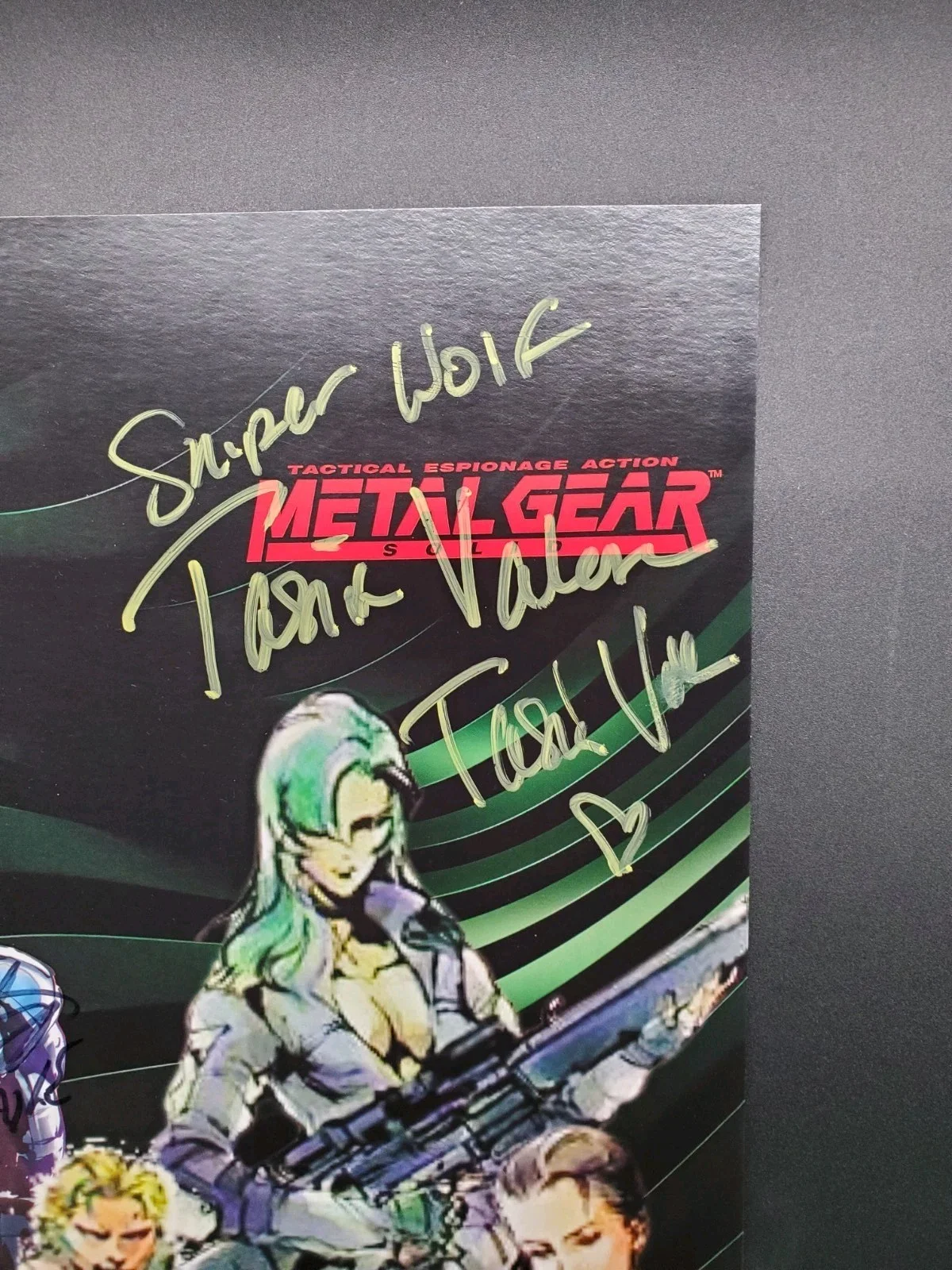 Metal Gear Solid Cast — Metal Gear Solid Cast x5 Signed 16x20 Autograph Photo Poster W/ COA Snake Hayter, image 5