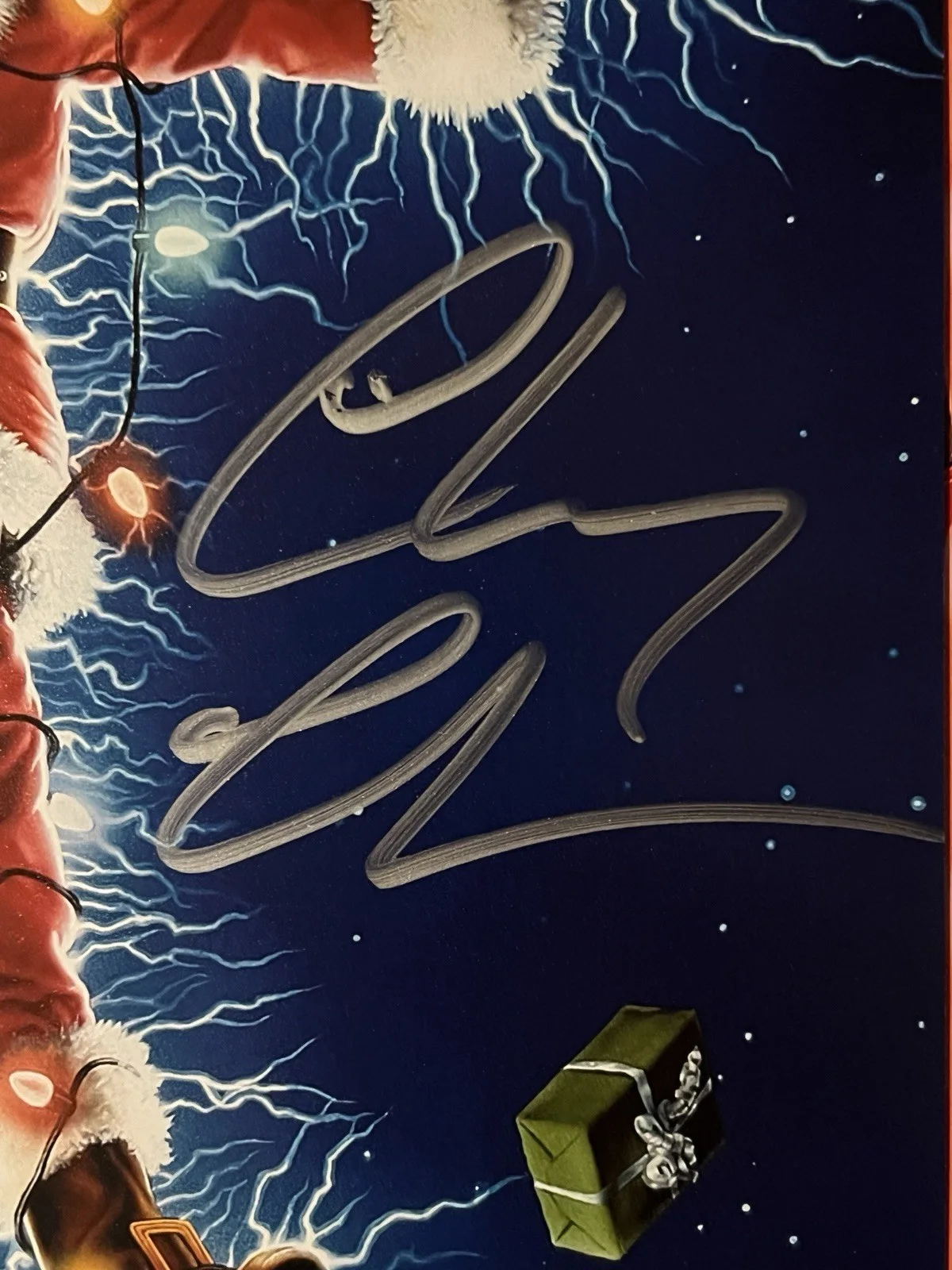 Chevy Chase — CHEVY CHASE Signed Autographed Auto 11x17 Christmas Vacation Movie Poster BAS, image 2