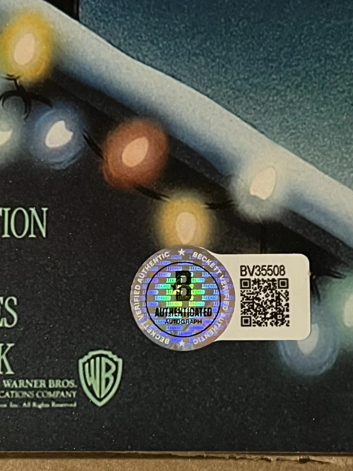 Chevy Chase — CHEVY CHASE Signed Autographed Auto 11x17 Christmas Vacation Movie Poster BAS, image 3
