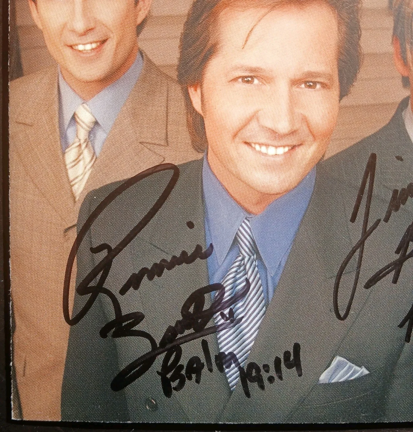Booth Brothers SIGNED by 2 Cd Cover Christian Music, image 3
