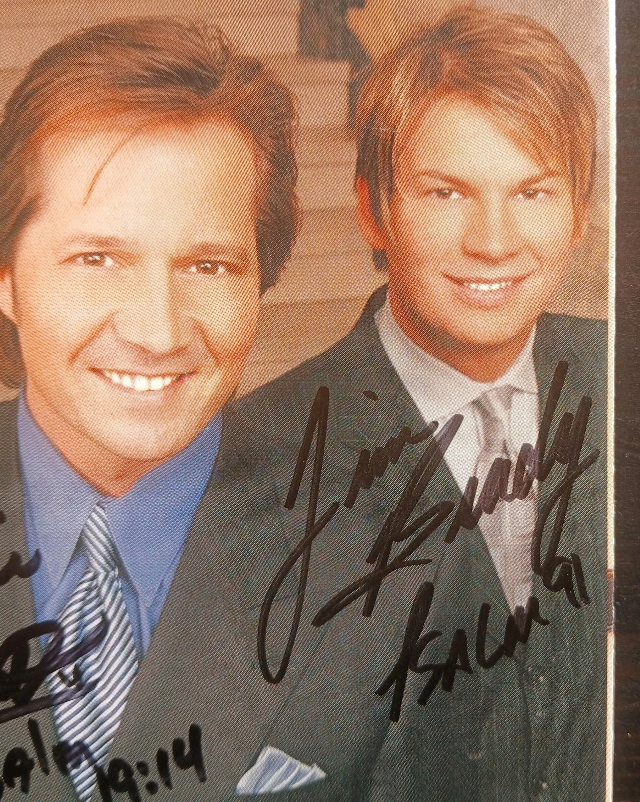 Booth Brothers SIGNED by 2 Cd Cover Christian Music, image 5