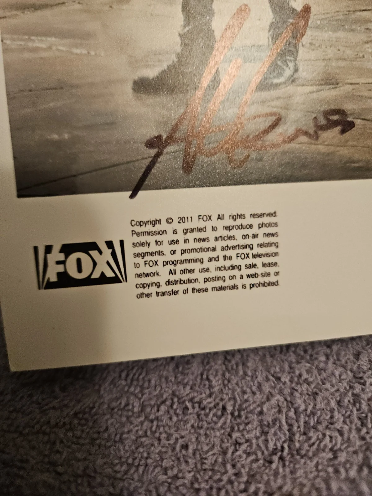 Terra Nova Cast Signed Photo By 4 Stephen Lang Jason O'Mara Wondercon 2011 SDCC, изображение 5