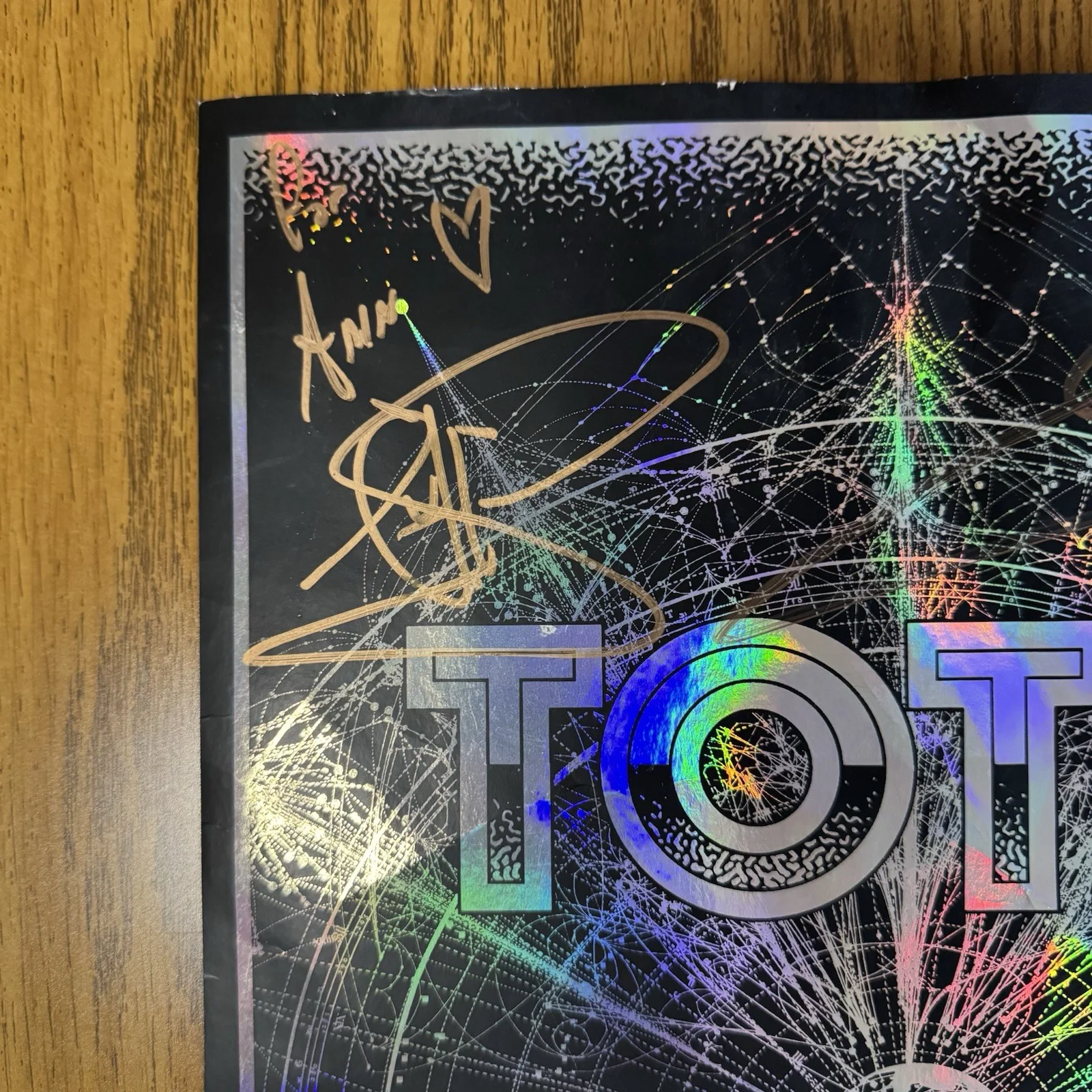 TOTO Hand Signed by 3 - 40 Trips Around the Sun Tour Poster 11”x17”, изображение 2