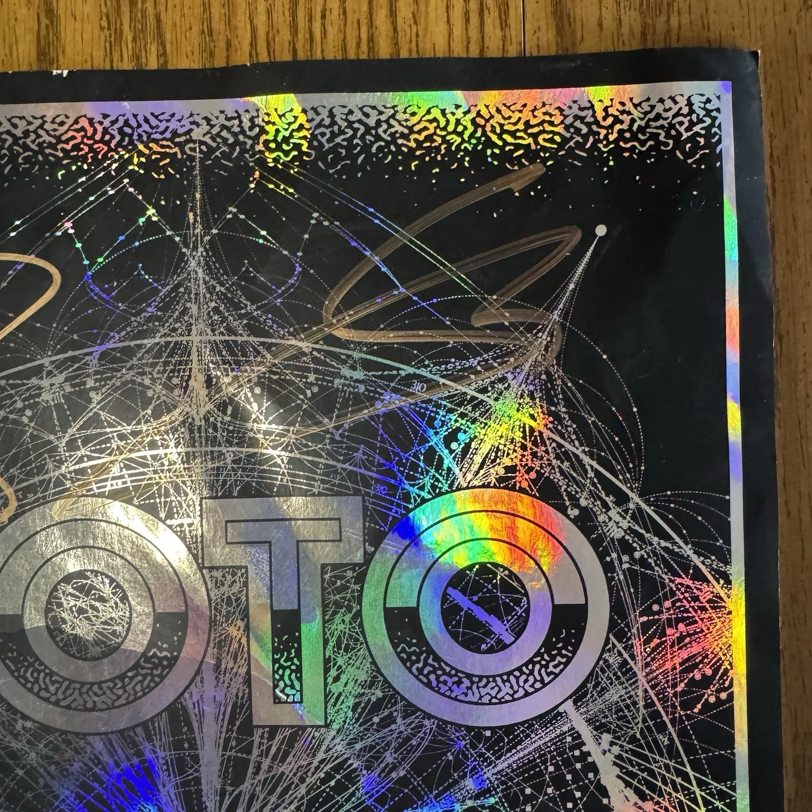 TOTO Hand Signed by 3 - 40 Trips Around the Sun Tour Poster 11”x17”, изображение 3