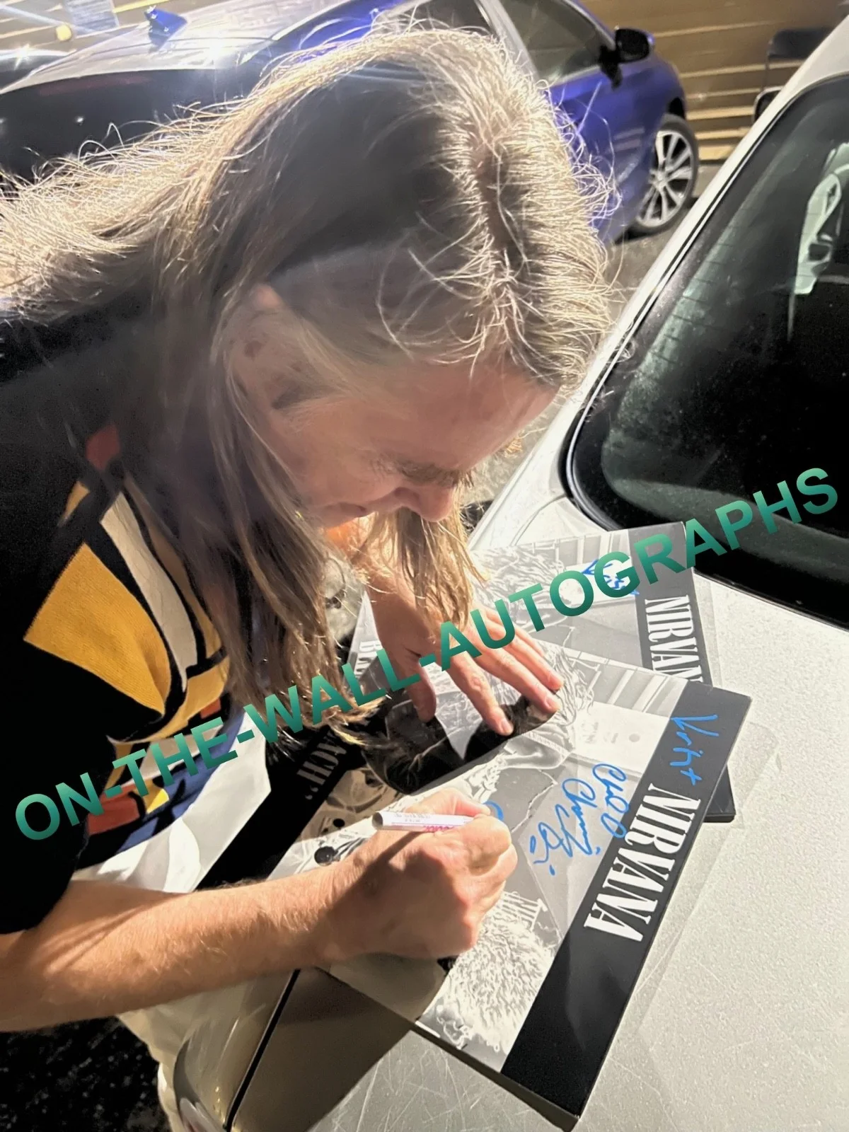 NIRVANA HAND SIGNED AUTOGRAPHED BLEACH VINYL ALBUM! RARE WITH EXACT PROOF +COA!, изображение 5