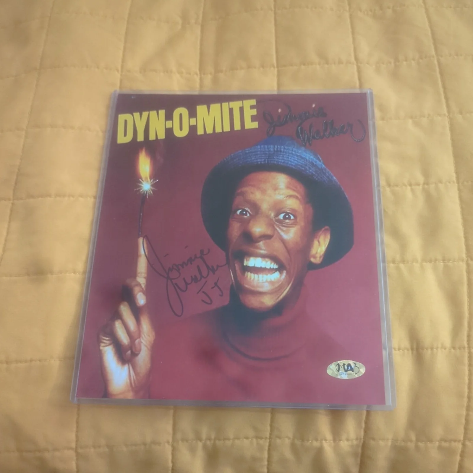 JIMMY, J, J, WALKER — JIMMY J.J. WALKER KID DYN- O -MITE AUTOGRAPH 8 X 10 PHOTO GOOD TIMES Certified