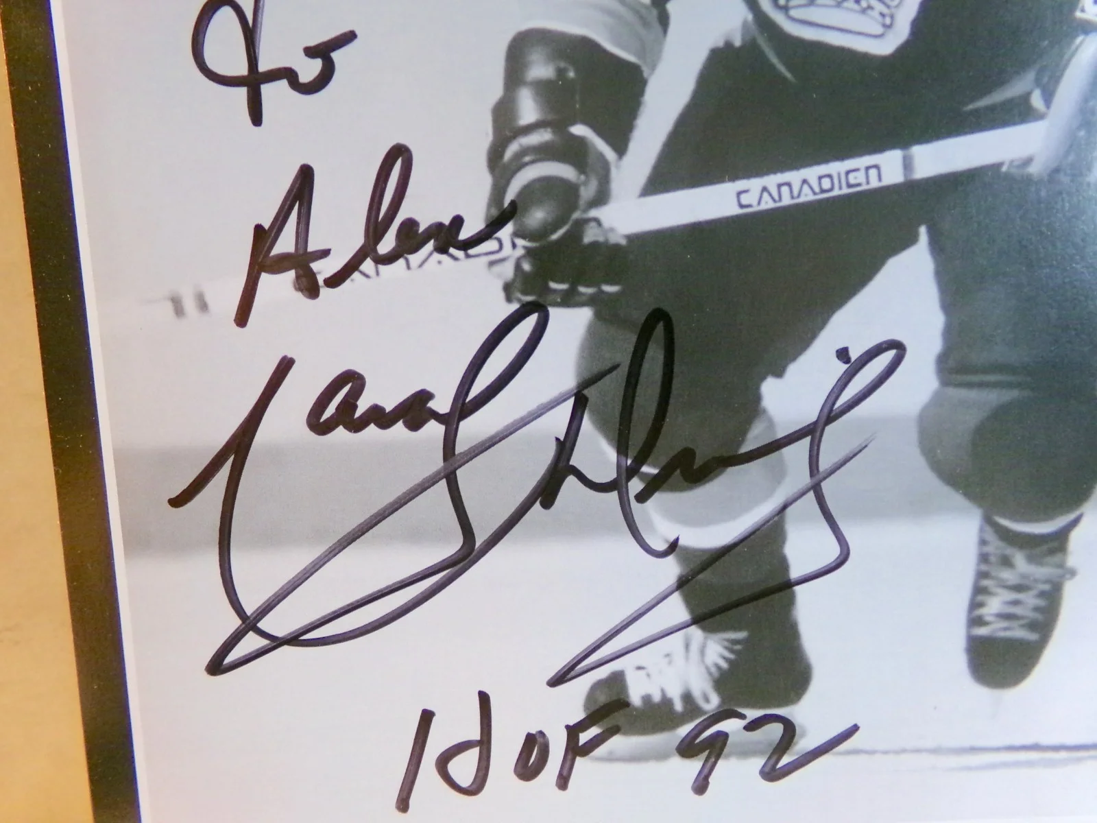 Autograph MARCEL DIONNE Los Angeles Kings H.O.F. player / signed 8x10 photo, изображение 2