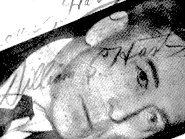 Autograph WILLIAM S. HART legendary Western actor / signed newspaper item, image 3