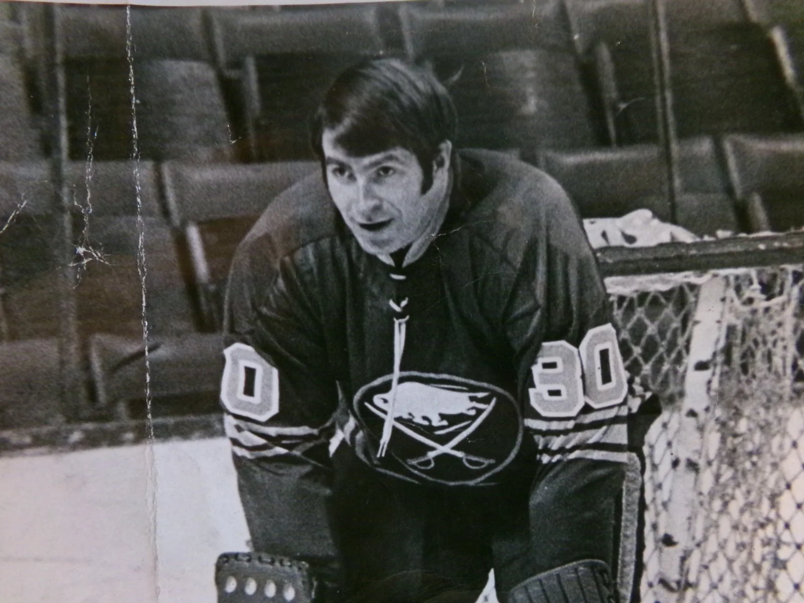 Autograph DAVE DRYDEN Buffalo Sabres hockey goalie / signed 8x10 photo, изображение 3