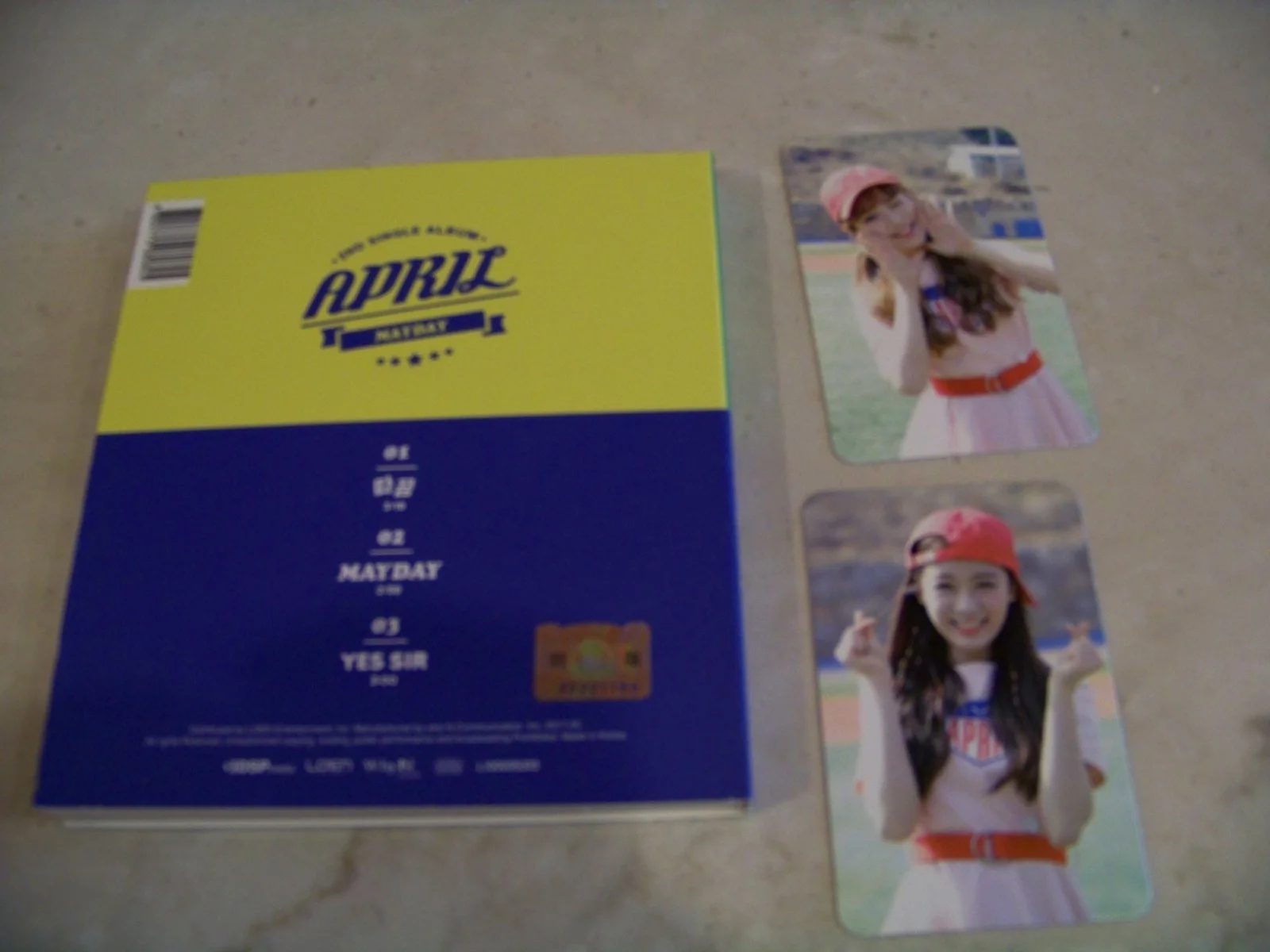 KOREA CD/APRIL - MAYDAY (2nd Single Album) SIGNED!, изображение 2
