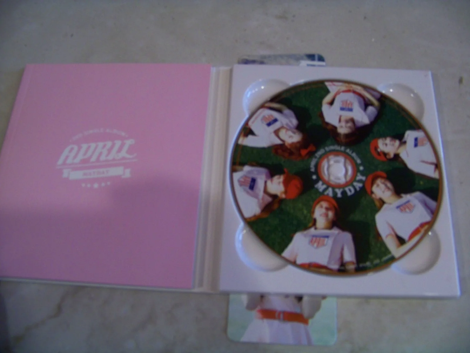 KOREA CD/APRIL - MAYDAY (2nd Single Album) SIGNED!, изображение 3