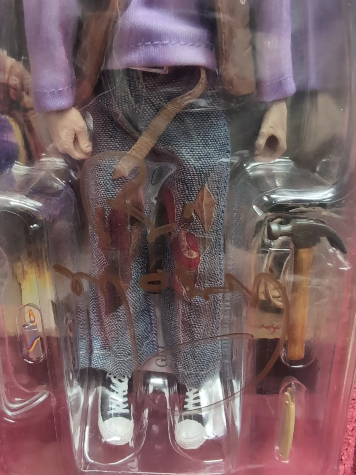 Bill Moseley actor who plays Chop-top — NECA The Texas Chainsaw Massacre Part 2 Chop Top (SIGNED BY BILL MOSELEY) (2016), image 2