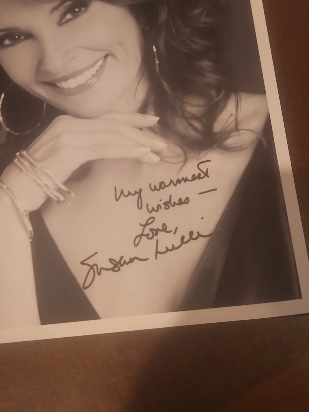 susan lucci signed 7x9 photo picture autographed signature autograph real auto, image 2