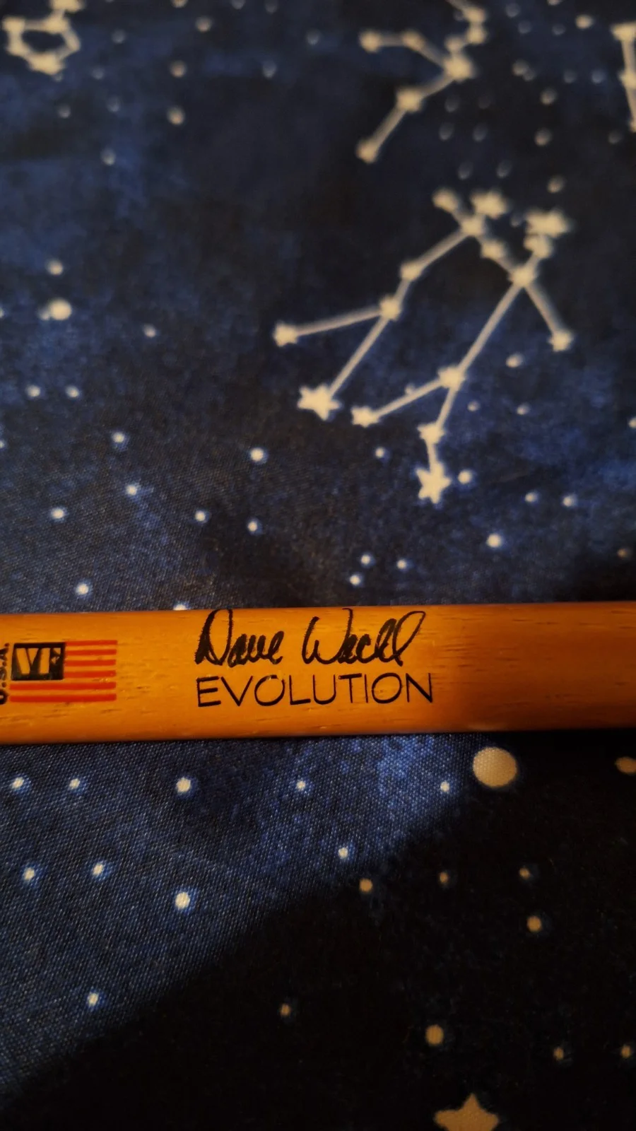 ill Nino Dave Chavarri Drumstick Vic Firth Used 2005 FL Club Cinema Latin Metal, изображение 3