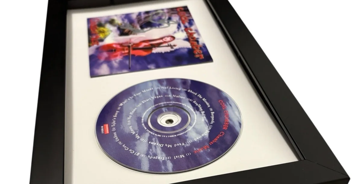 DEZ FAFARA COAL CHAMBER SIGNED AUTOGRAPH CHAMBER MUSIC FRAMED CD PROOF JSA COA, изображение 5