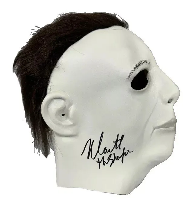 nick castle — lot of (2) NICK CASTLE signed inscr Halloween Mask BECKETT Michael Myers KILLER, image 4
