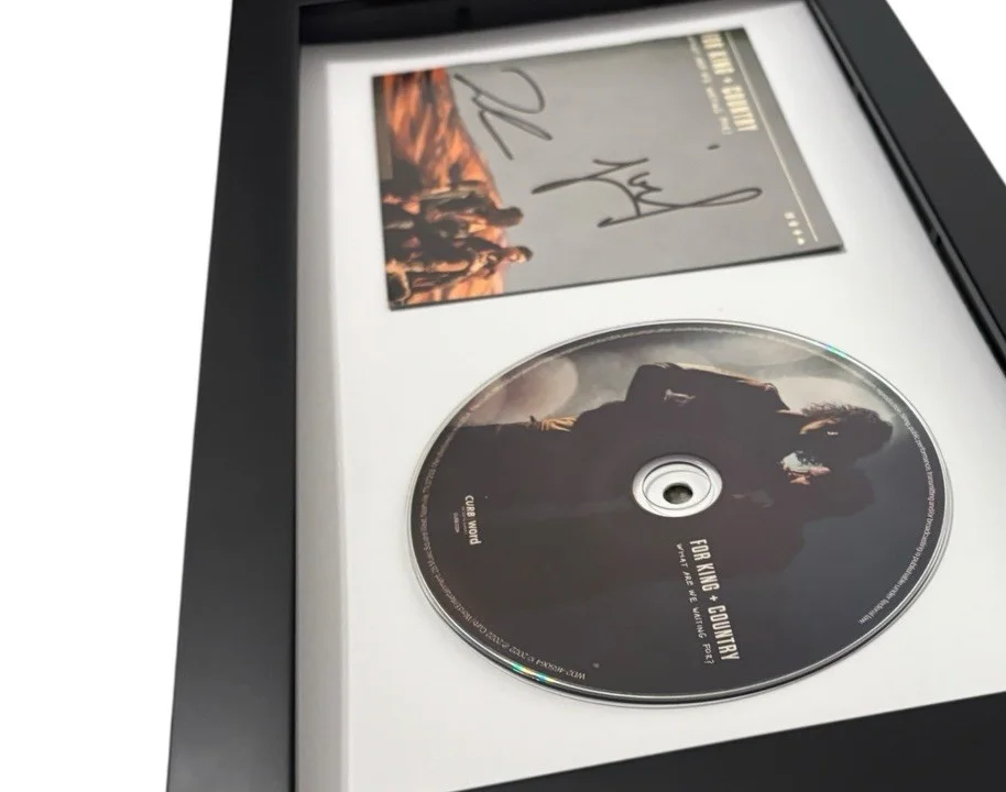 FOR KING & COUNTRY SIGNED AUTOGRAPH WHAT ARE WAITING FOR FRAMED CD JSA CERT COA, изображение 5