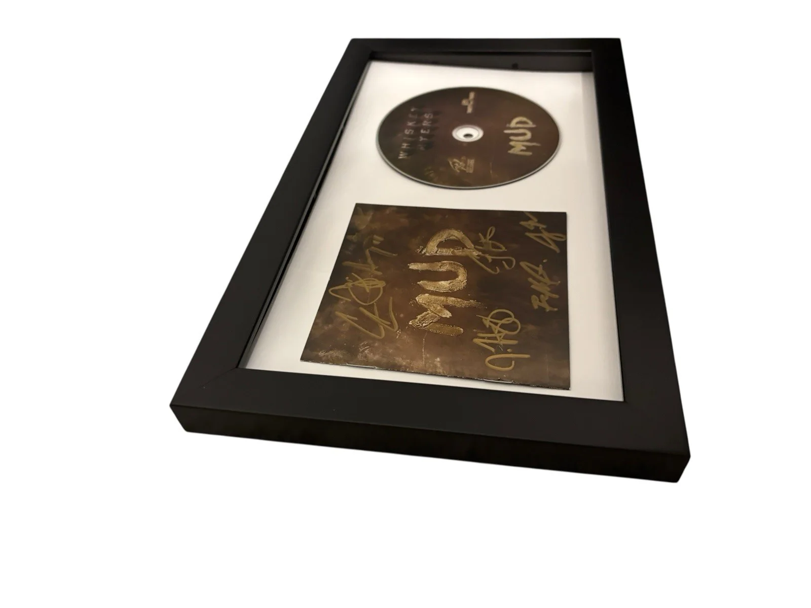 WHISKEY MYERS SIGNED AUTOGRAPH x7 MUD FRAMED & MATTED CD CODY CANNON +6 JSA COA, image 4