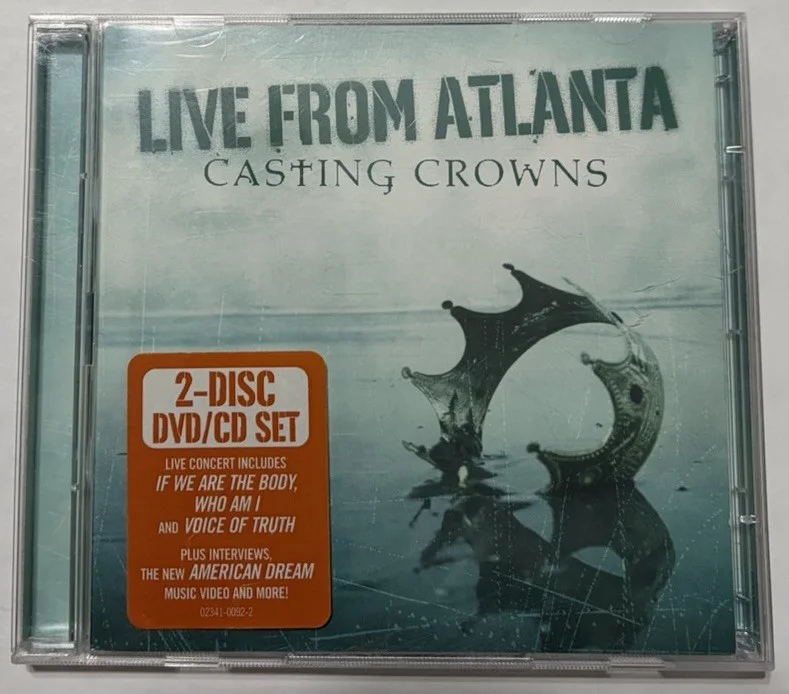 Casting Crowns Live From Atlanta Signed Autographed 2-disc CD 2004 Very Good, image 2