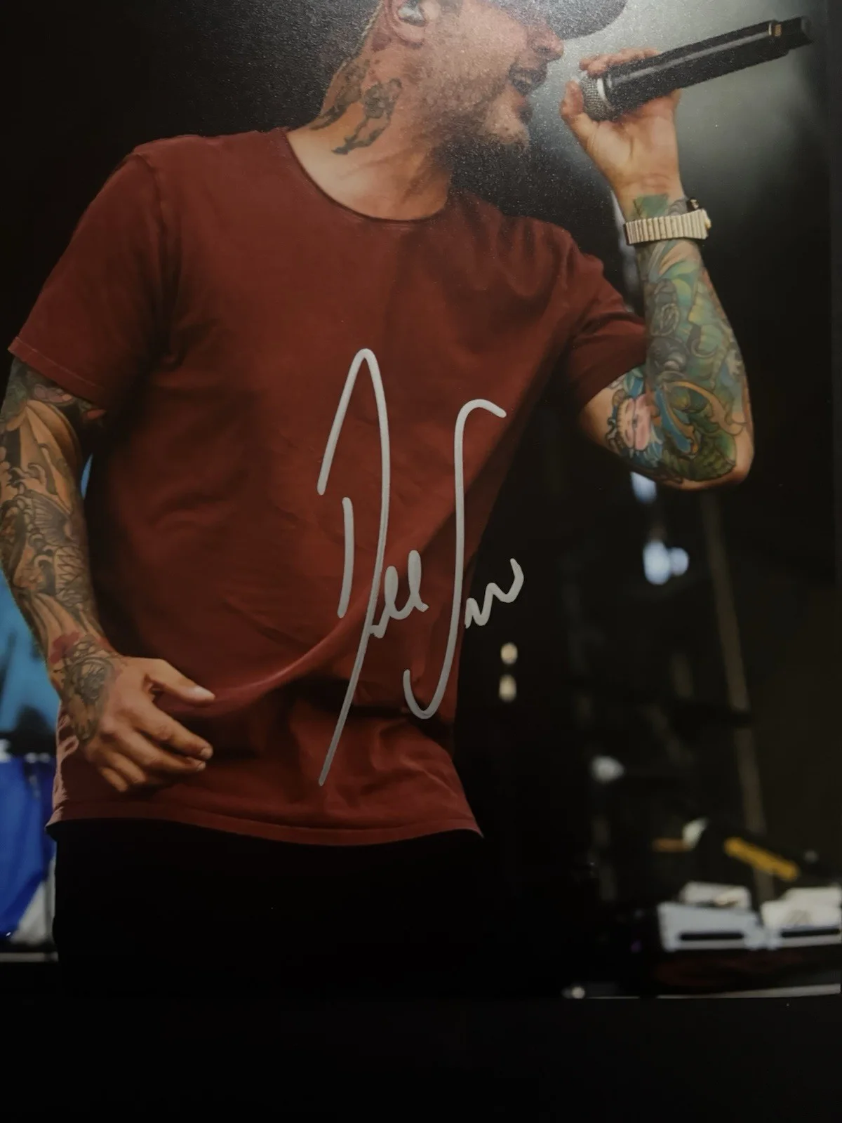 Dallas SMITH Signed 8 x 10 Photo! Country Music Star! MUSICIAN! CANADIAN! W/COA, изображение 2