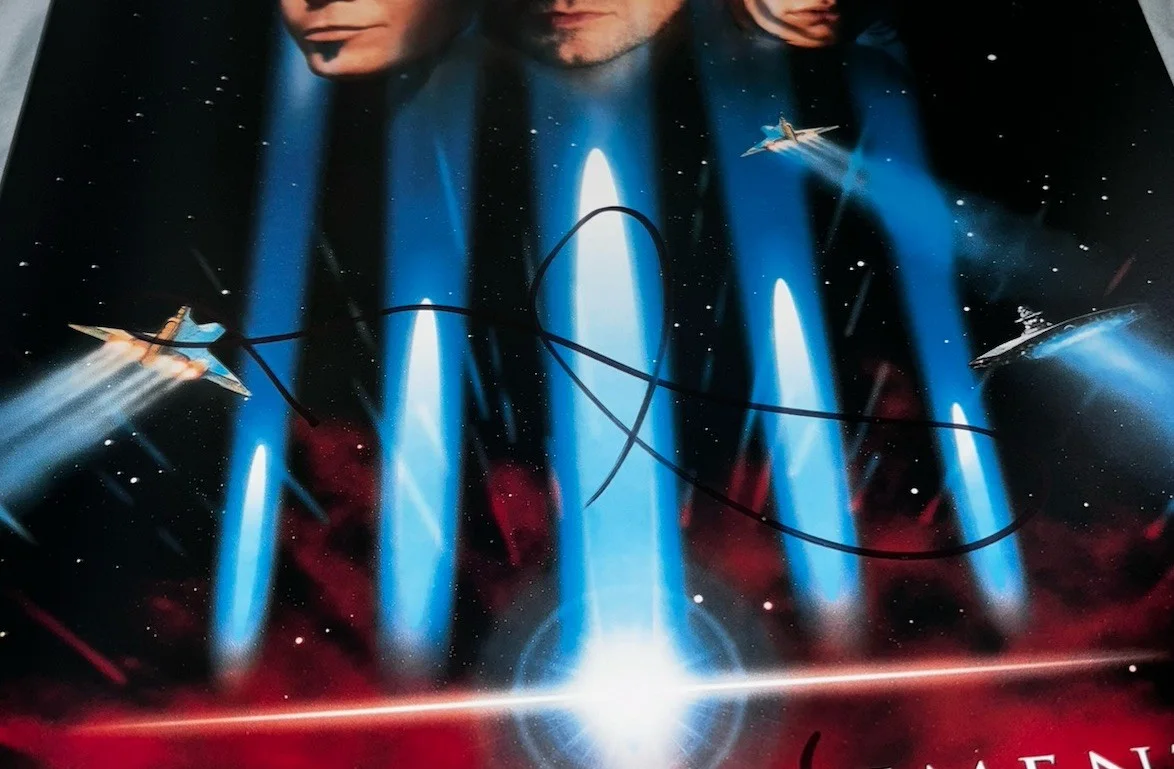 Milla Jovovich & Director Luc Besson Signed 12x18 Photo The Fifth Element Proof, image 2