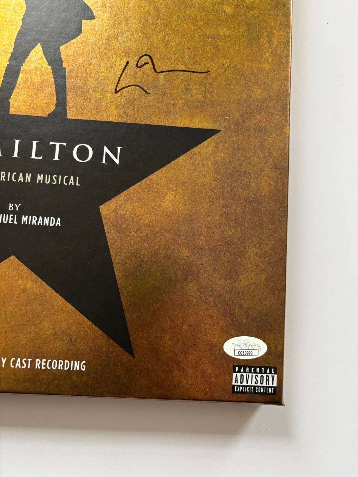 LIN MANUEL MIRANDA SIGNED HAMILTON VINYL 4 LP BOX SET BROADWAY PLAY ALBUM JSA, изображение 2