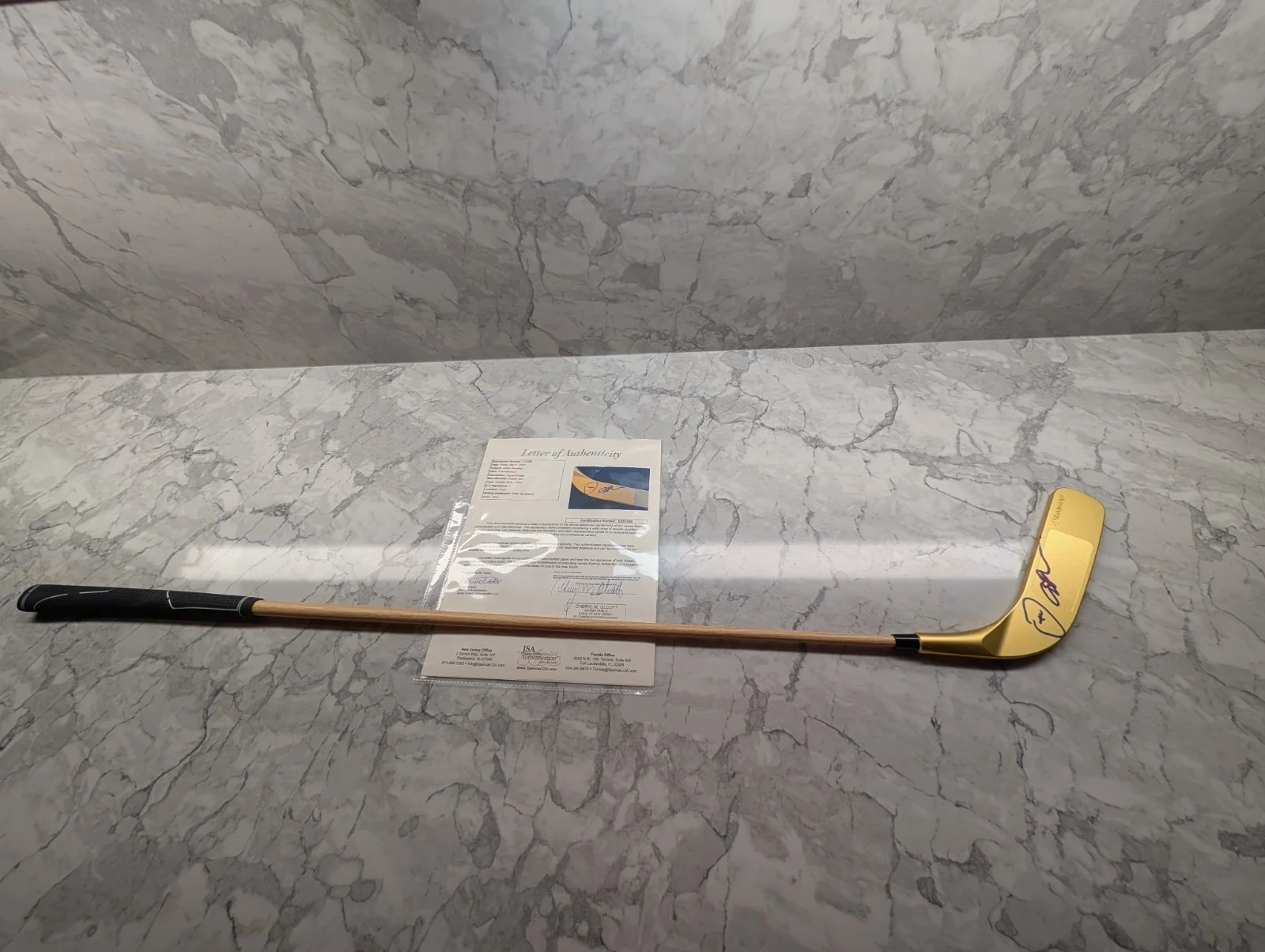 Adam Sandler — Adam Sandler (Happy Gilmore) Signed Golf Putter W/ JSA COA, image 2